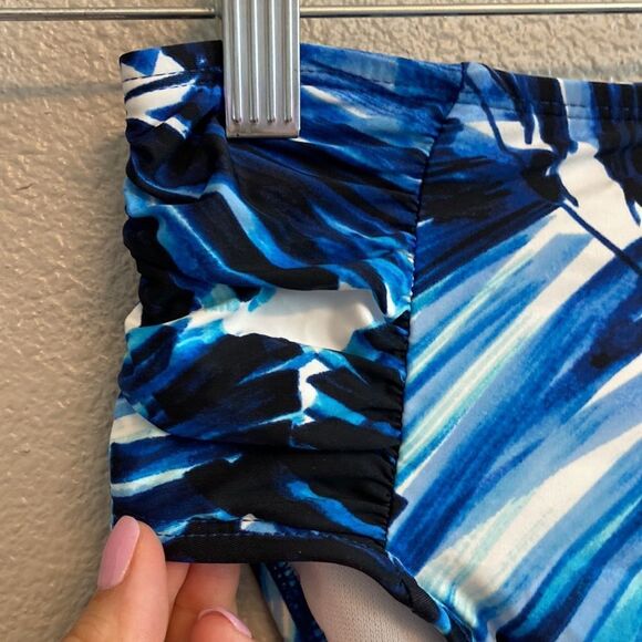 NWT- Mynah- bluehigh rise full coverage bikini bottoms - Size Small - Picture 3 of 8